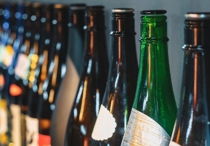 料理もお酒も、豊富なメニュー 作り置きはせず、一杯ずつ丁寧に。