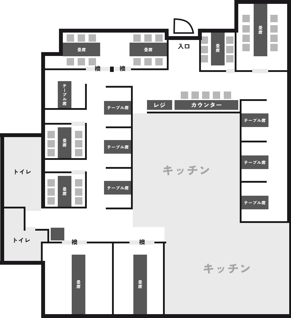 店内マップ